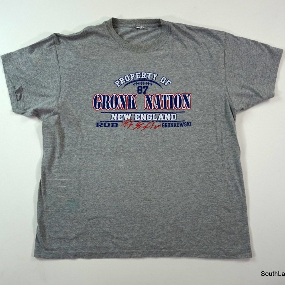 New England Patriots PROPERTY OF GRONK NATION Tee